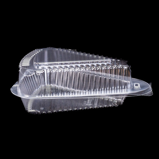 Choice Shallow Pie Slice Container(Container Para Flan Shallow)300