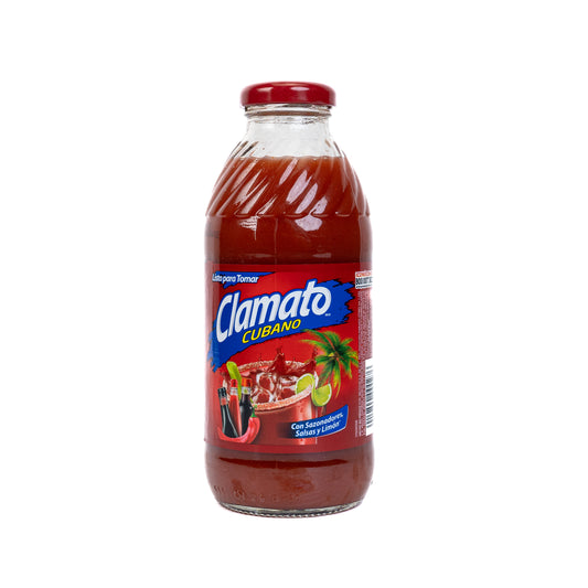 Clamato Cubano Tomato Cocktail 12/16 Fl oz