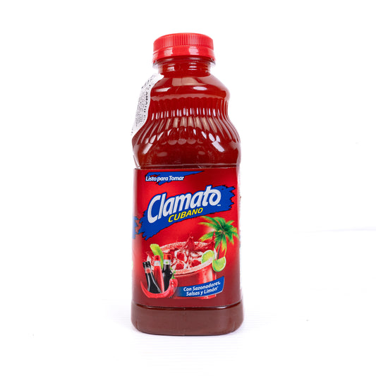 Clamato Cubano Tomato Cocktail 12/32 Fl oz