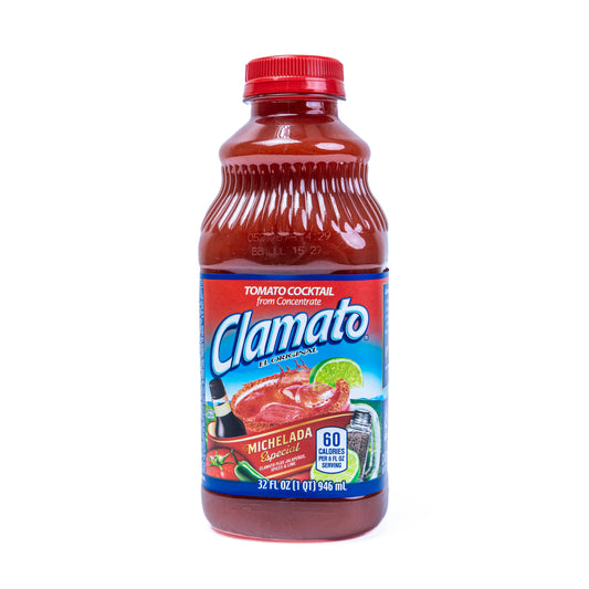 Clamato Michelada Tomato Cocktail 12/32 Fl oz