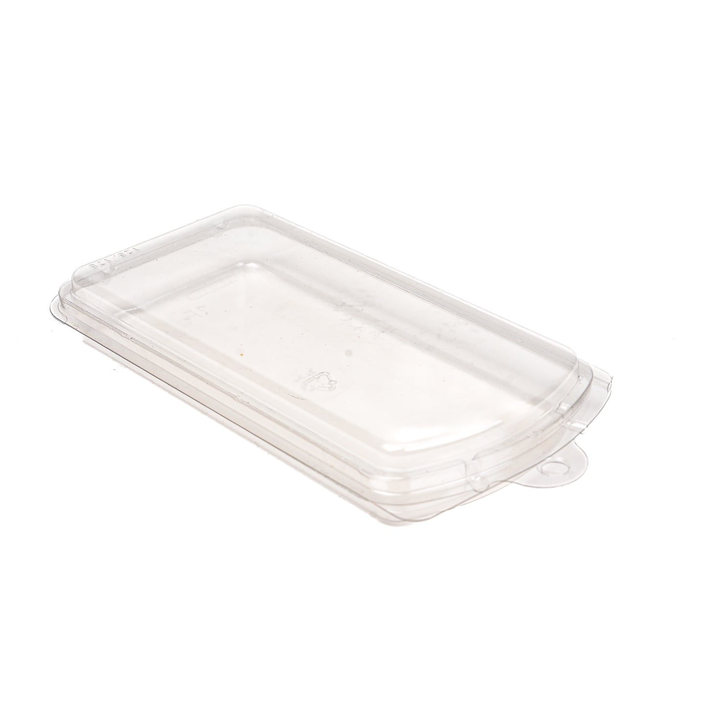 D&W 8.2x4 PET Rounded Herb Container Pack w/ Hang Tab 2oz Case/450