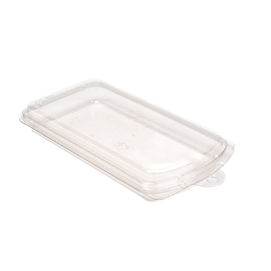 D&W 8.2x4 PET Rounded Herb Container Pack w/ Hang Tab 2oz Case/450