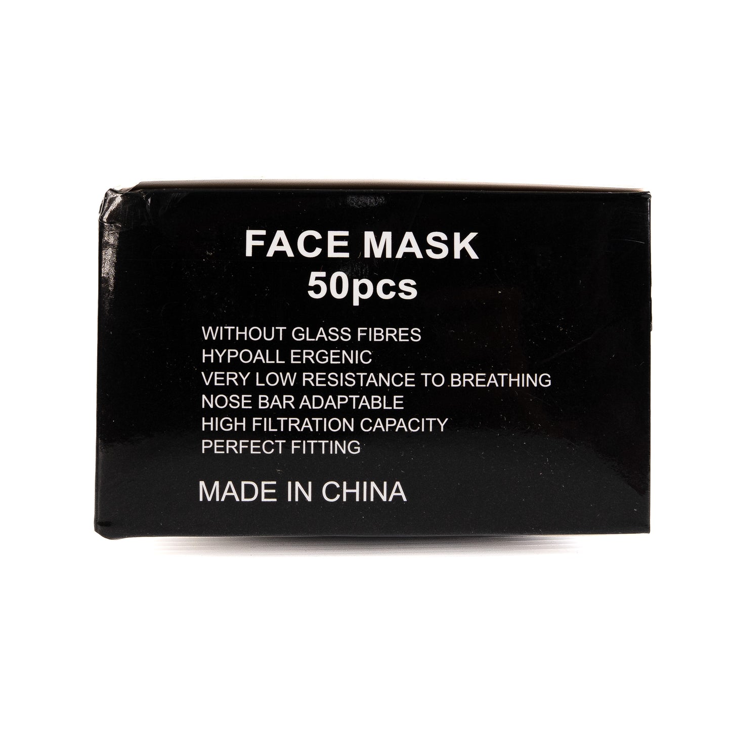 Disposable Protective Mask Non Medical Use(Mascarilla Negras)