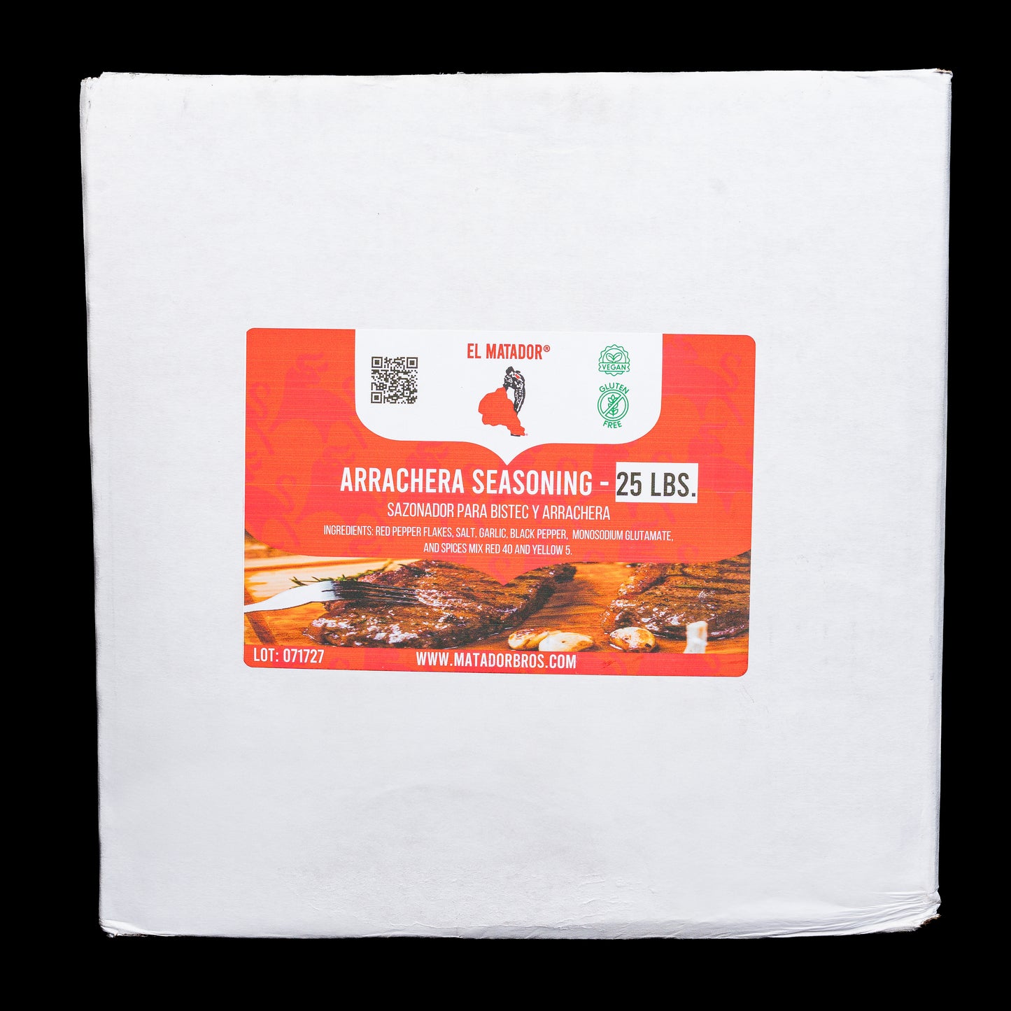 El Matador Arrachera Seasoning 25 Lbs