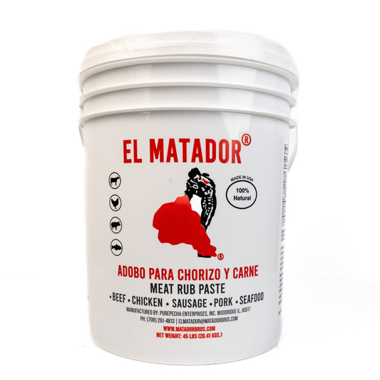 El Matador Meat Rub Paste(Adobo Para Chorizo Y Carne)