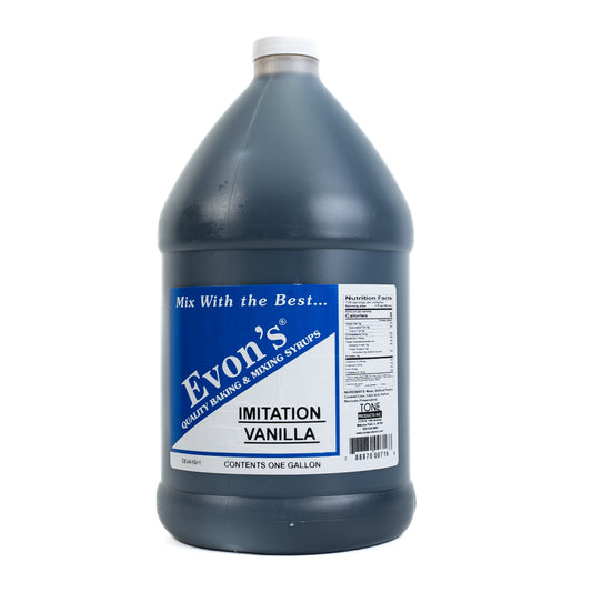Evon's Quality Imitation Vanilla Baking and Mixing Syrups