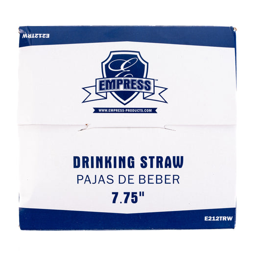 Empress Jumbo Wrapped Drinking Straws (Popotes Jumbo)