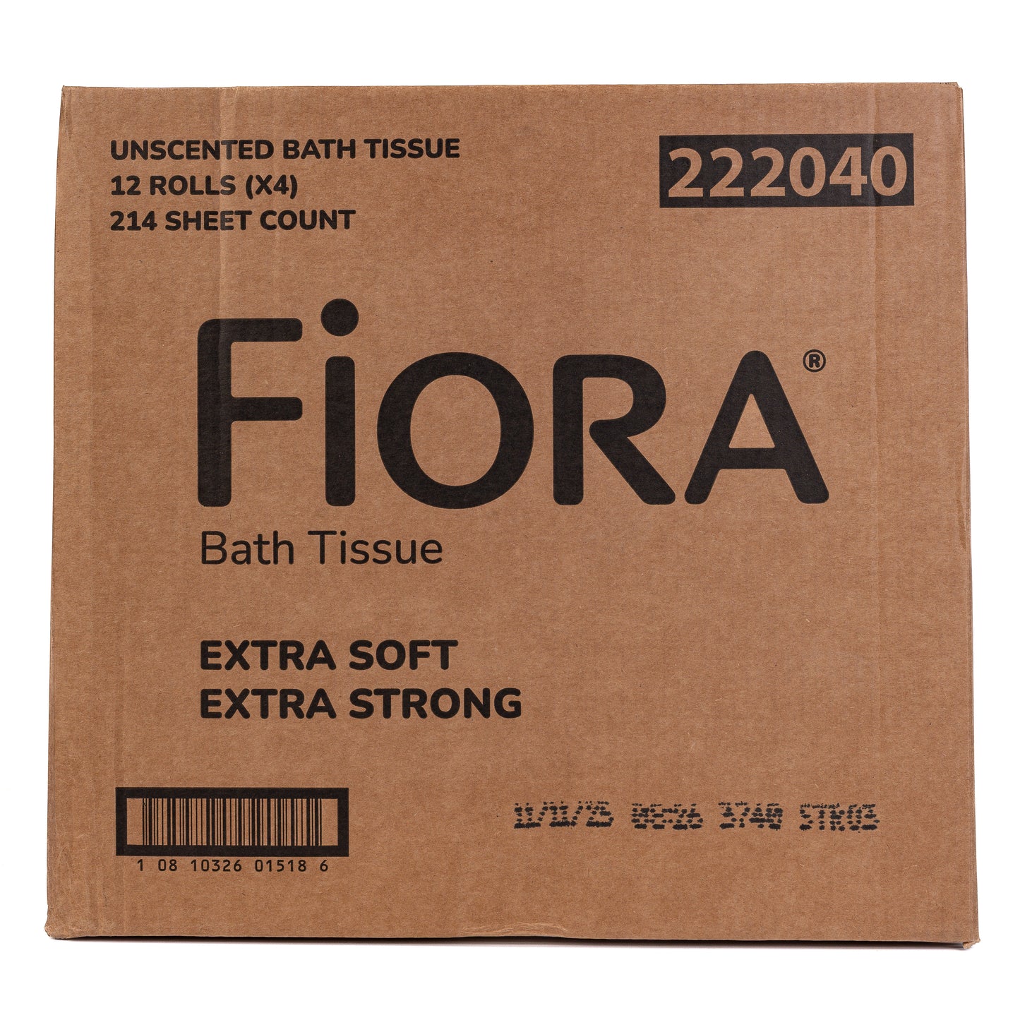 Fiora Bath Tissue 2 Ply Extra Soft & Strong 12 Rolls