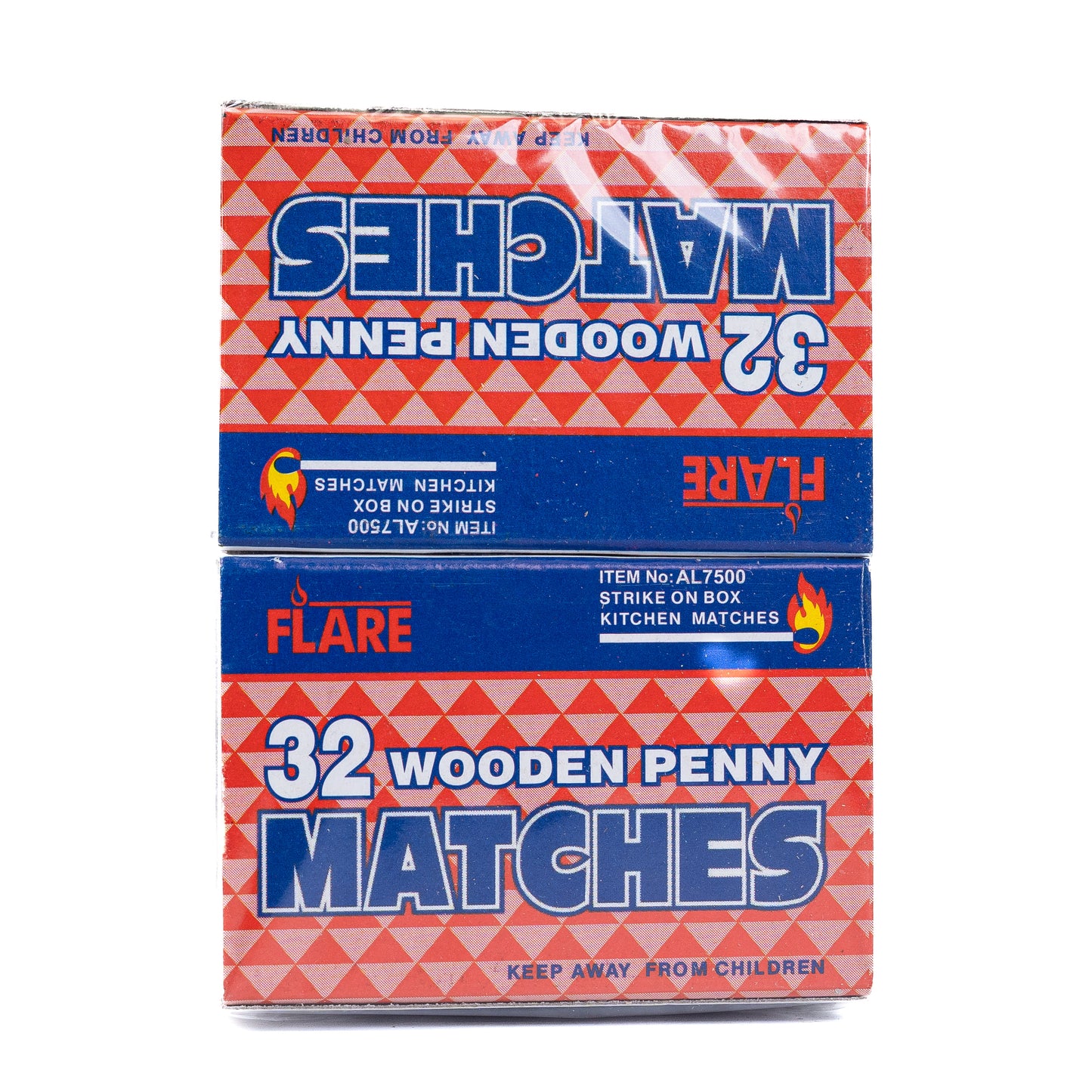 Flare 10/32 Wooden Penny Matches(Cerillos)