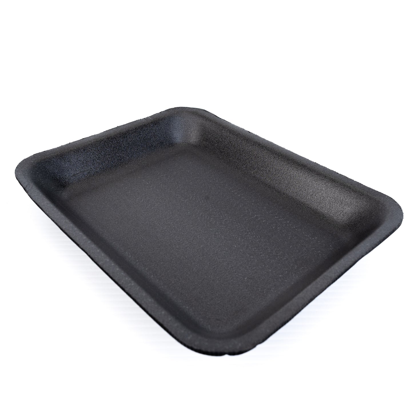 Foam Meat Tray Black 4L Npx 9 1/4" x 7 1/4" x 1 1/4" - 500/Case
