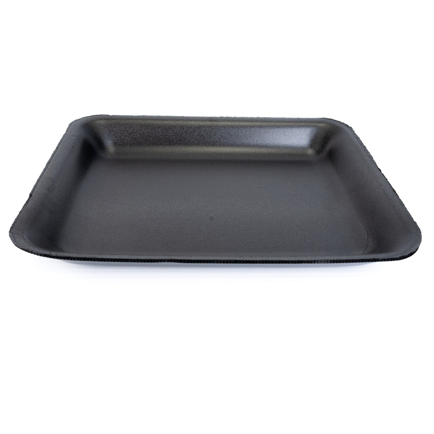 Foam Meat Tray Black 8PP 10 1/2" X 7 15/16" x 1 3/16"  400/Case