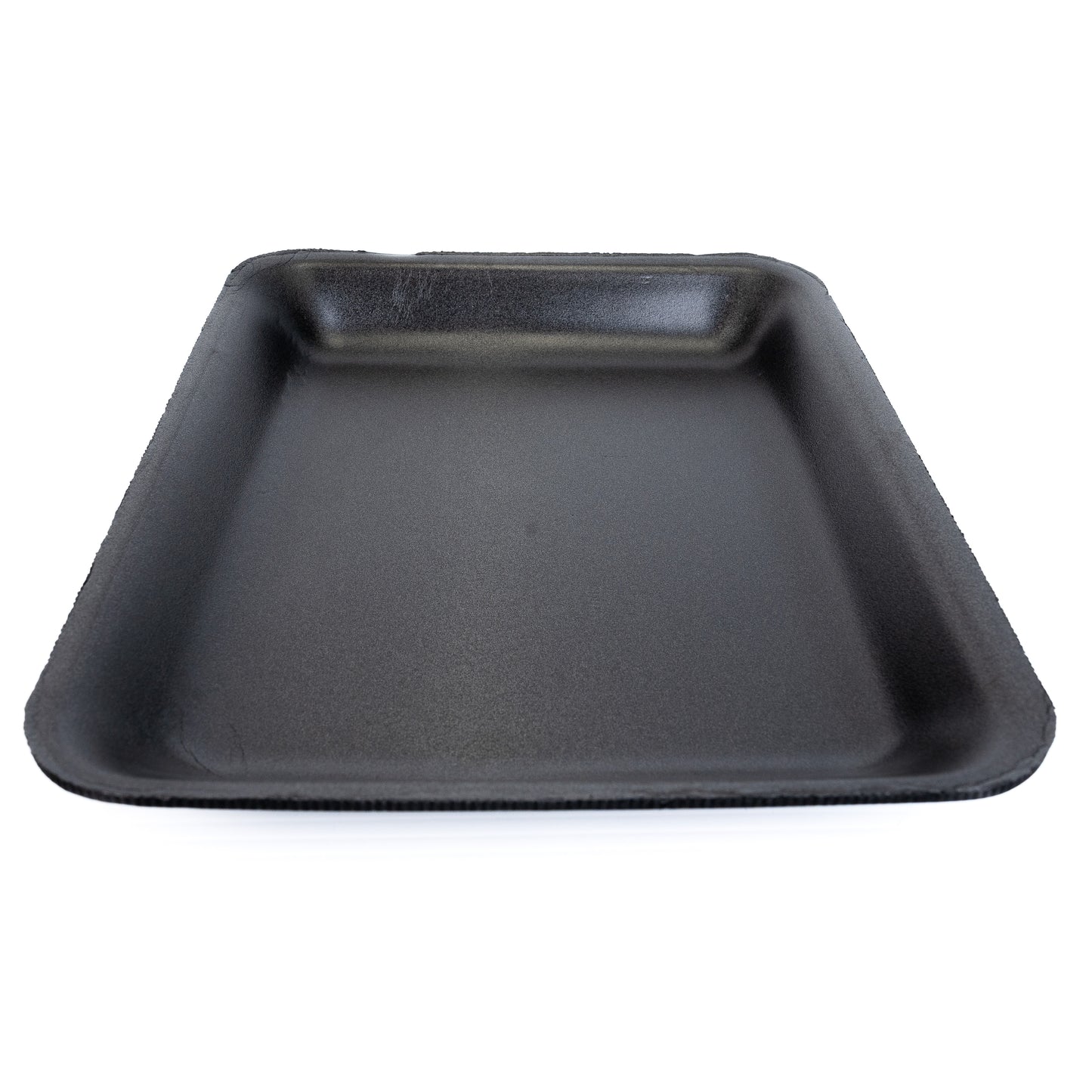 Foam Meat Tray Black 8PP 10 1/2" X 7 15/16" x 1 3/16"  400/Case