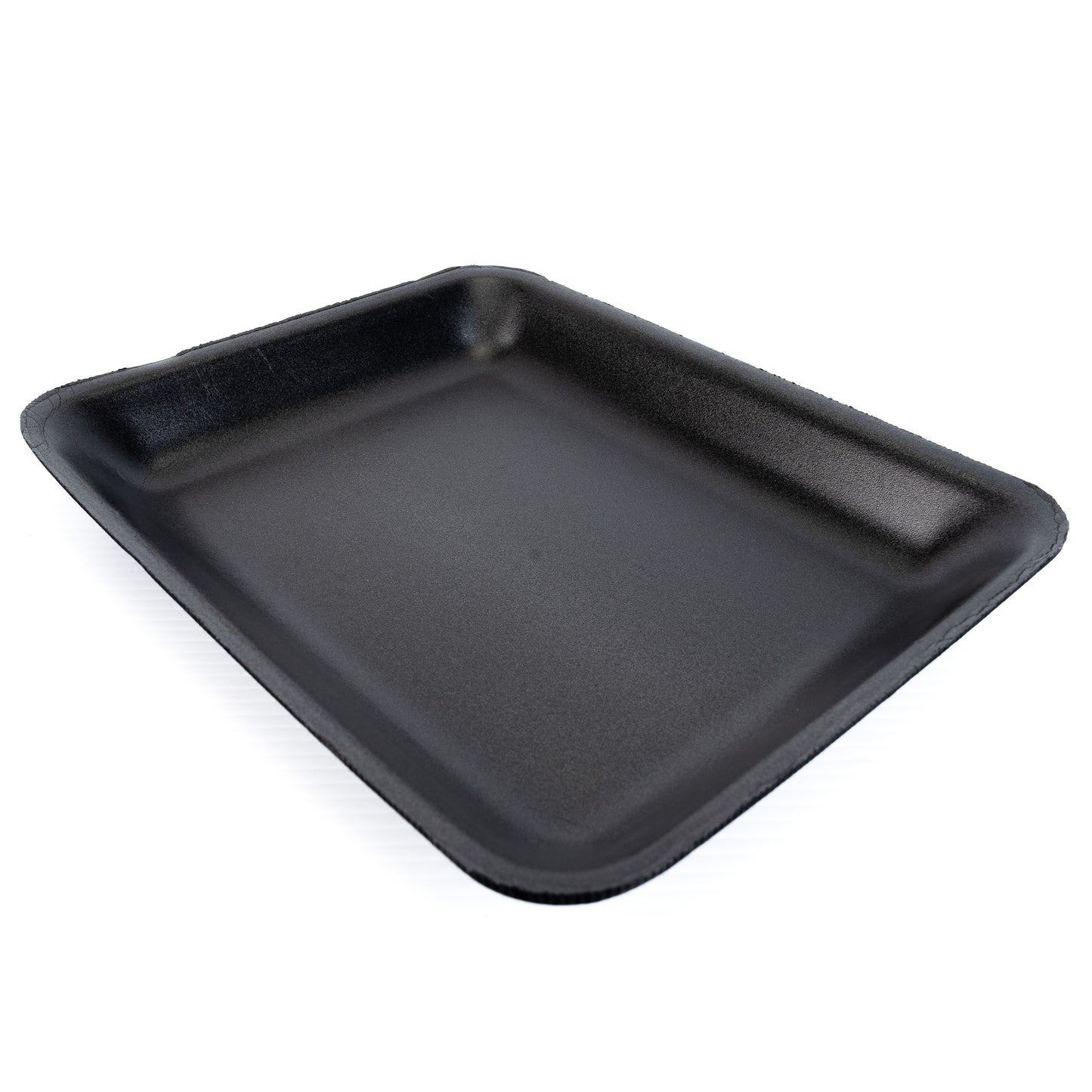 Foam Meat Tray Black 8PP 10 1/2" X 7 15/16" x 1 3/16"  400/Case