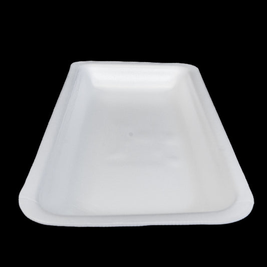 Foam Meat Tray White 10P  10.75X5.625X1.1875 -250/Case