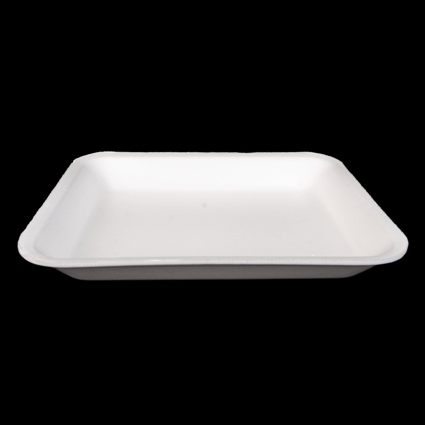 Foam Meat Tray White 4L NPX 9 1/4" x 7 1/4" x 1 1/4" - 500/Case