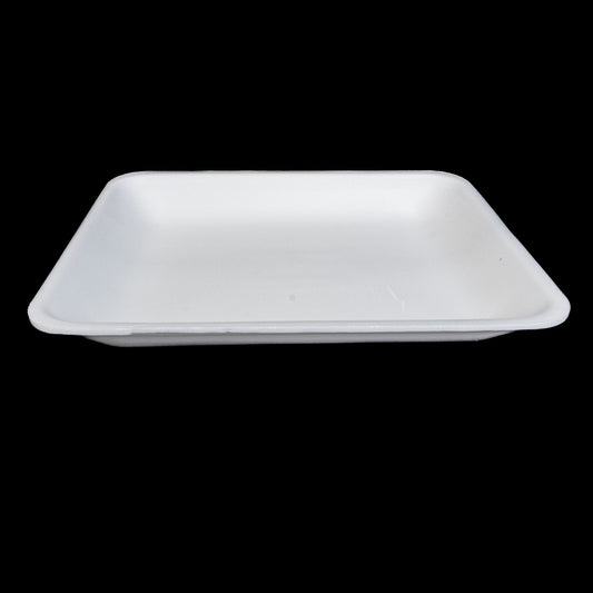Foam Meat Tray White 8PP Npx 10 1/2" X 7 15/16" x 1 3/16" 400/Case