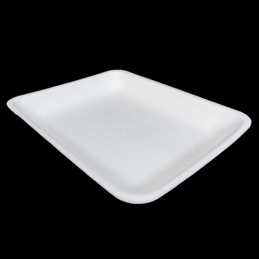 Foam Meat Tray White 8PP Npx 10 1/2" X 7 15/16" x 1 3/16" 400/Case