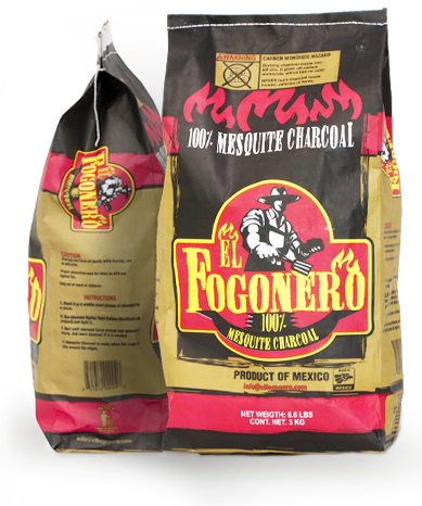 El Fogonero 100% Mesquite Carbon Charcoal