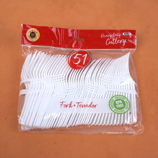Forks Heavy Duty Cuttlery  (Tenedores 51ct)