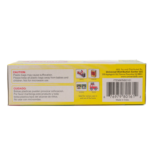 Freshrite Sandwich 6 1/4 in x 5 1/2 in Fold Top Plastic Bags 24/150 pcs