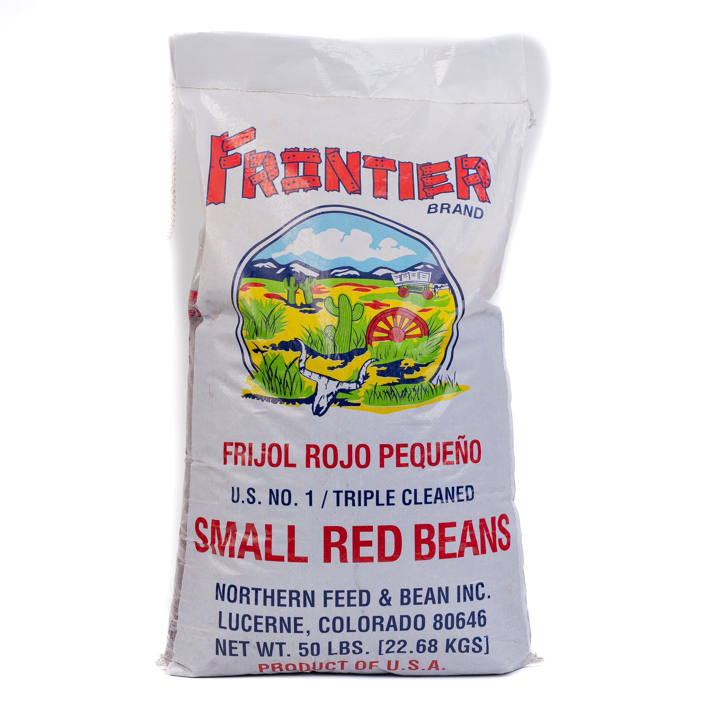Frontier Small Red Beans Triple Cleaned 50 Lbs