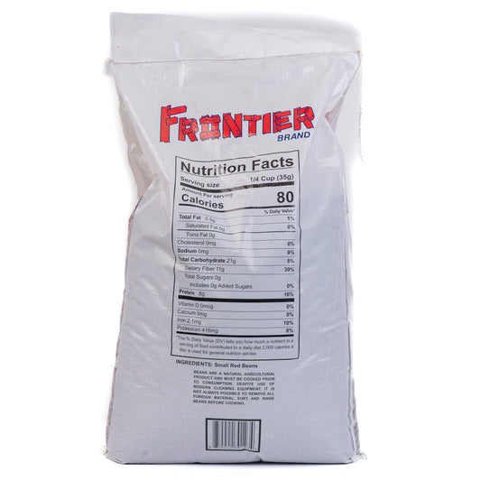 Frontier Small Red Beans Triple Cleaned 50 Lbs