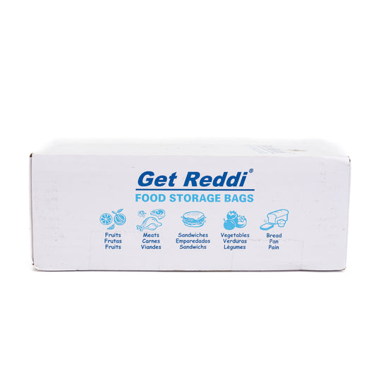 Get Reddi 0.60mil SAC Poly Food Bags 4x2x8 1000pcs