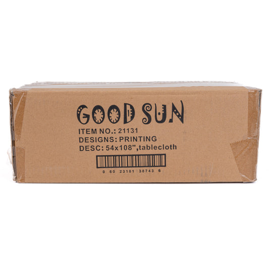 Good Sun Kids Party Plastic Tablecover 54"x108" 48/CT
