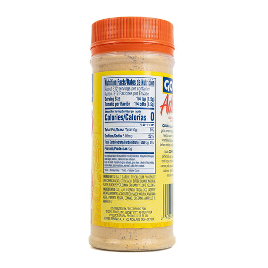 Goya Adobo Tapa Naranja All Purpose Seasoning