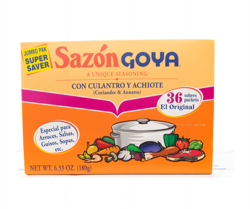 Goya Sazon Con Culantro Y Achiote Seasoning 15/36CT