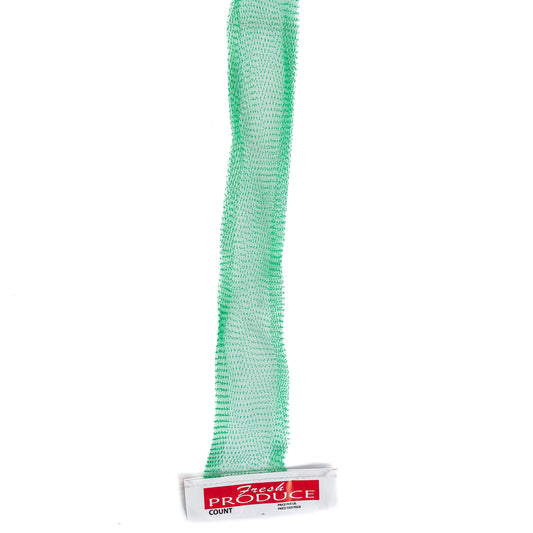 Green Fresh Produce Mesh Bag (Redes Verdes Con Etiqueta)