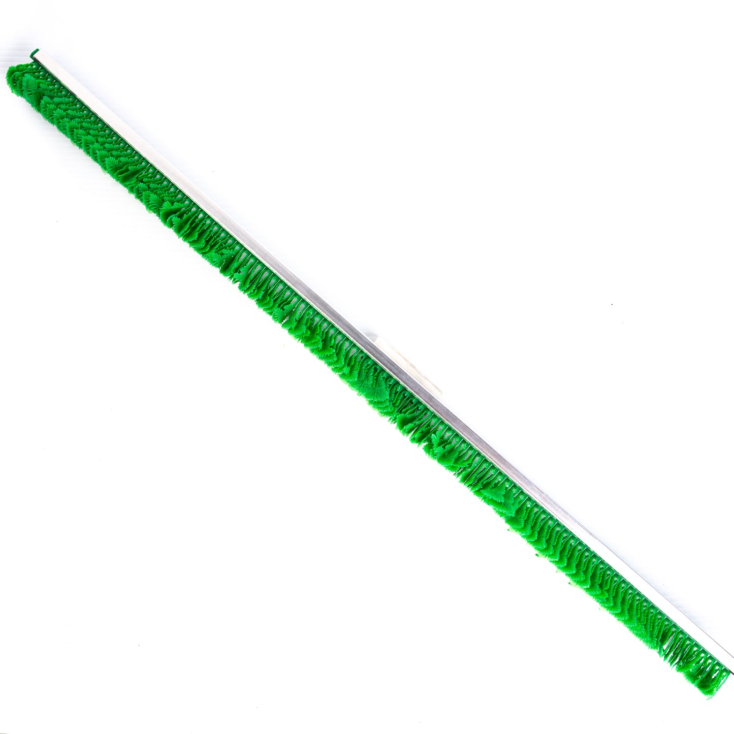 T Shape White Plastic with Green Trim Divider
