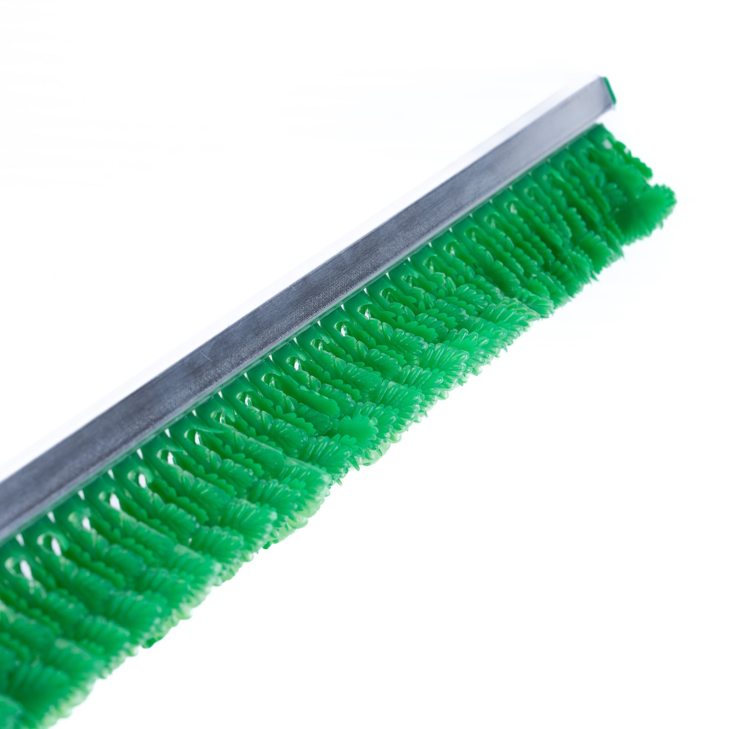 T Shape White Plastic with Green Trim Divider