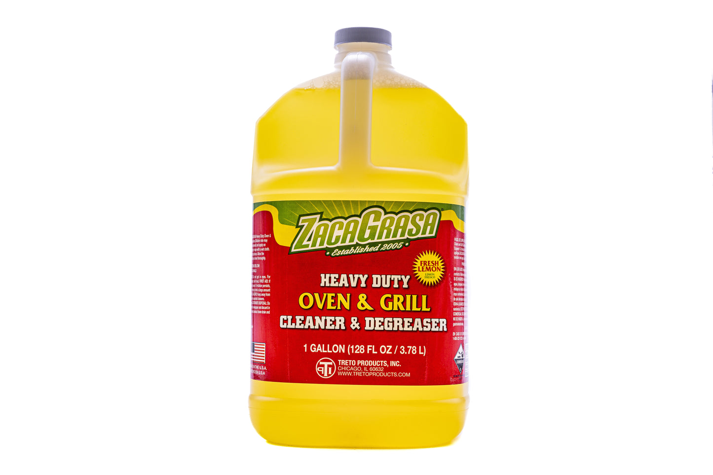 Zacagrasa Oven & Grill Degreaser 4/1 Galon