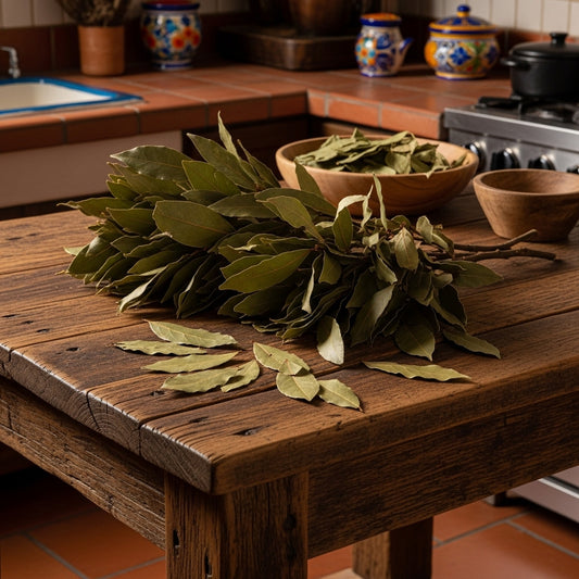 Hoja De Laurel Entera (Whole Bay Leaves)