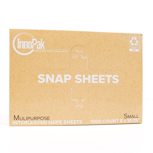 InnoPak Multipurpose Interleaved HDPE Plastic Deli Sheets