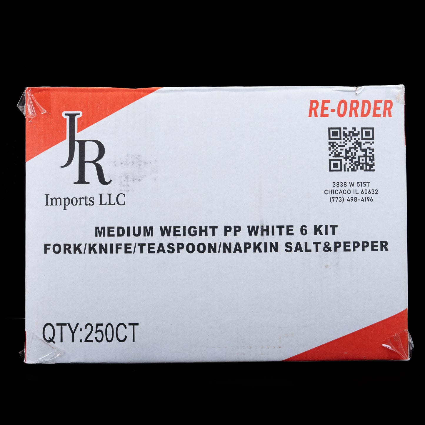 JR Imports Medium PP 6 Kit  Picknic Sets 250 ct