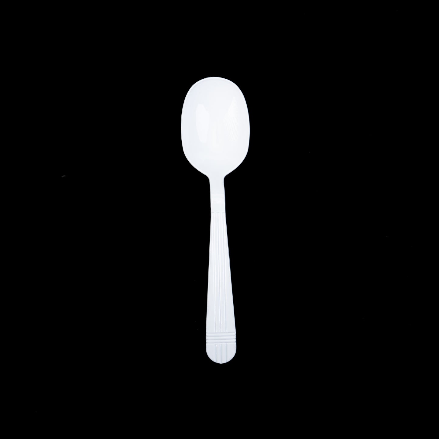 JR Imports Heavy Weight Soupspoon White Bulk 1000ct