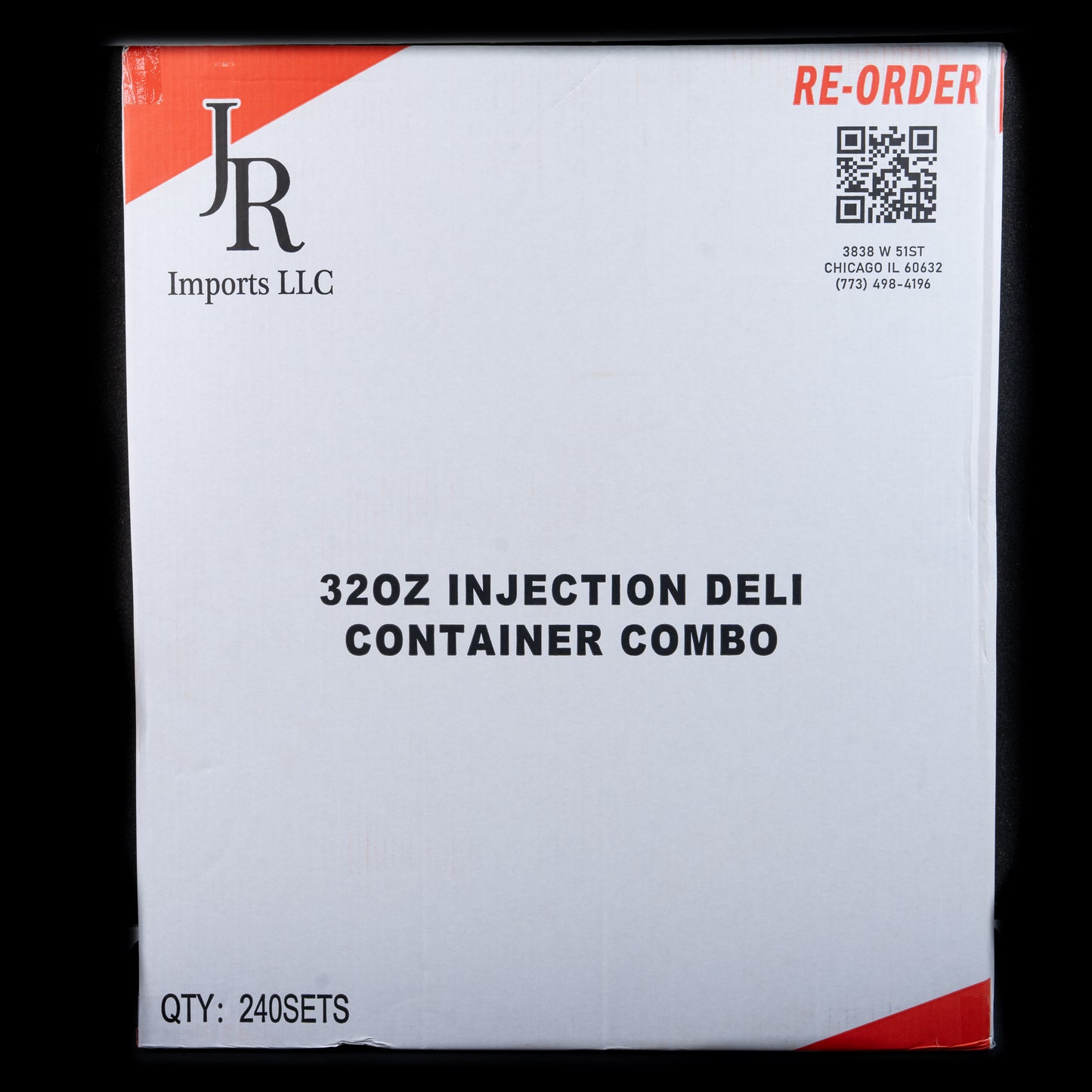 JR Imports Container H.D 32oz Combo 240ct