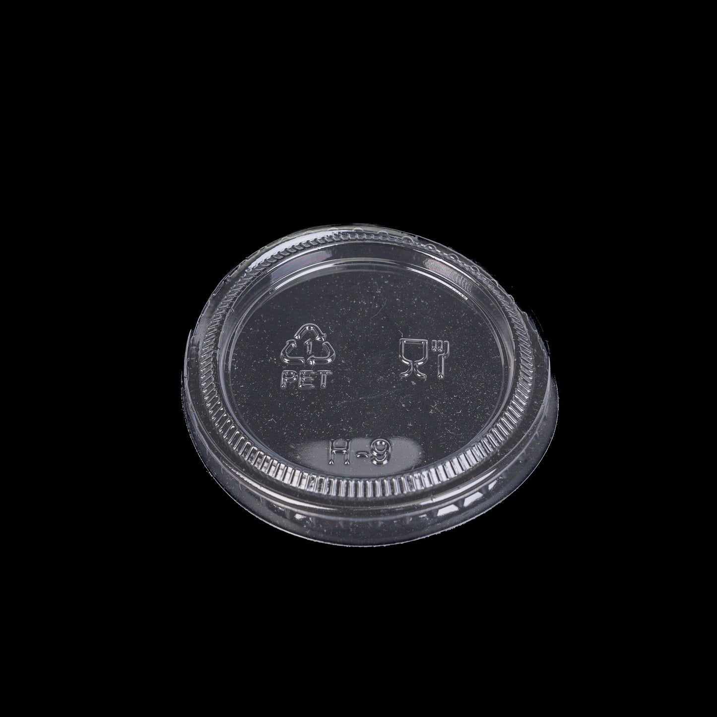 JR Imports 1.5-2oz Portion Cup Lid Translucent 2500 pcs / Case