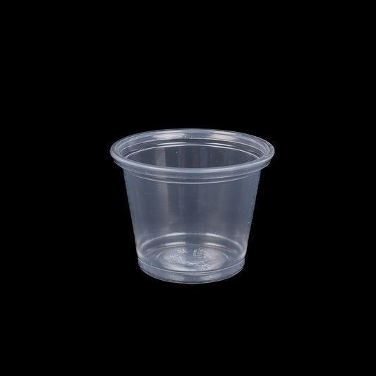 JR Imports 1oz Portion Cup C5100 Translucent 2500 pcs / Case