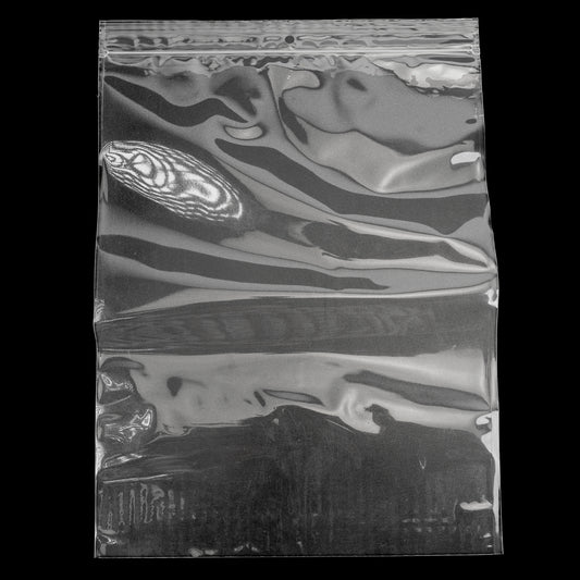 JR Imports 9X12 Polypropylene Zipper Bags with Hang Hole 2Mil / 1000pcs