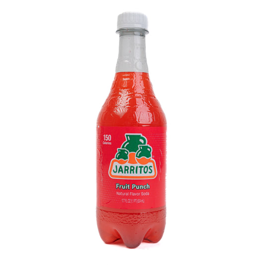 Jarritos Fruit Punch Natural Flavor Soda 24/17.7 Fl Oz