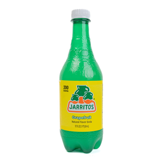 Jarritos Grapefruit Natural Flavor Soda 24/17.7 Fl Oz