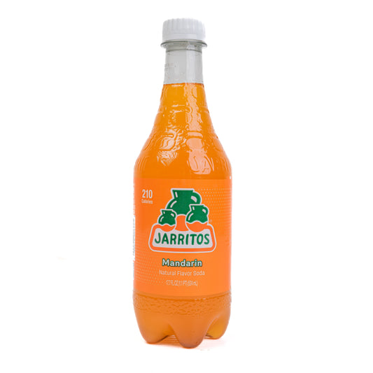 Jarritos Mandarin Natural Flavor Soda 24/17.7 Fl oz
