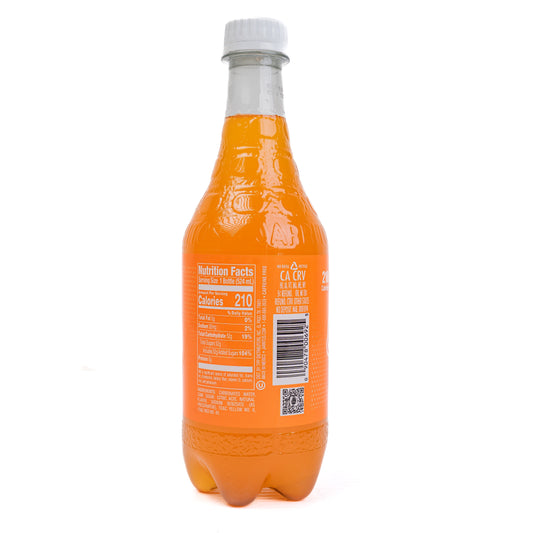 Jarritos Mandarin Natural Flavor Soda 24/17.7 Fl oz