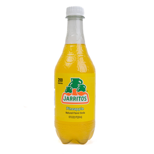 Jarritos Pineapple Natural Flavor Soda 24/17.7 Fl oz