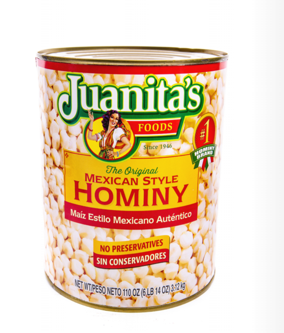 Juanitas White Hominy Maiz Blanco 6/10