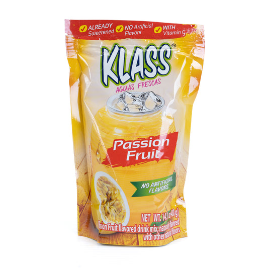 Klass Passion Fruit Aguas Frescas Flavored Drink Mix 18/14.1 oz