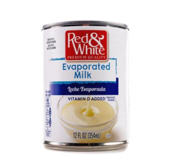 Red&White Evaporated Milk Leche Evaporada 24/12OZ